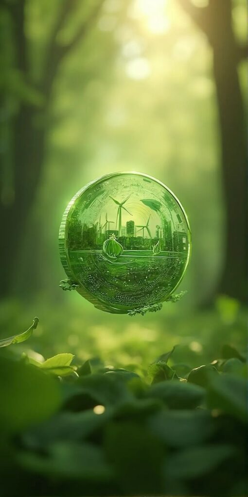Cryptomonnaie le futur du financement ? Copyright photo crypto flux durable