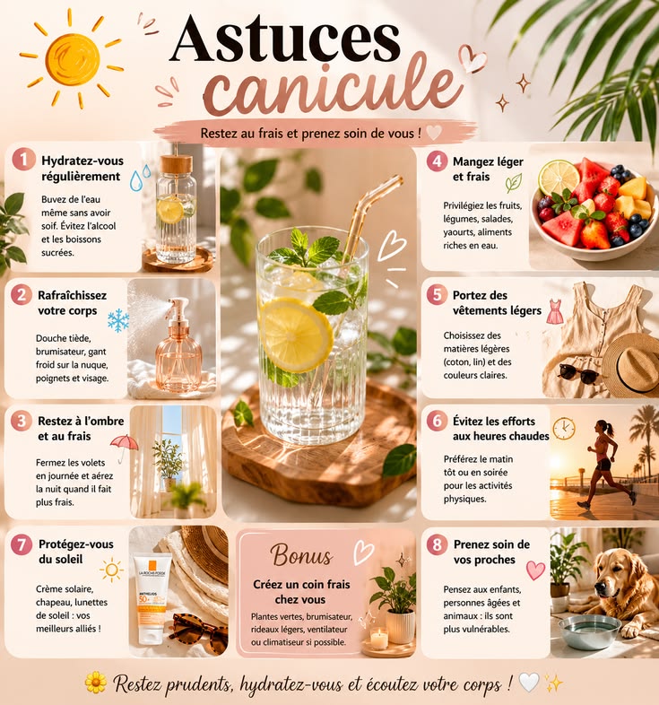 Canicule 10 astuces